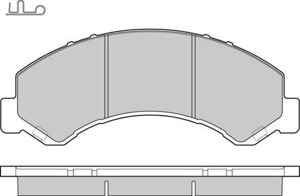 Ferodo FCV1853 - Brake Pad Set, disc brake lastbilsdelar24.se