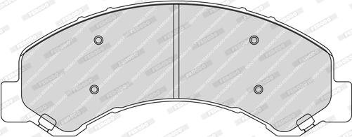 Ferodo FCV1853 - Brake Pad Set, disc brake lastbilsdelar24.se