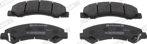 Ferodo FCV1853 - Brake Pad Set, disc brake lastbilsdelar24.se