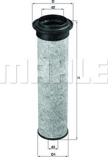 MAHLE LXS 41/1 - Secondary Air Filter lastbilsdelar24.se