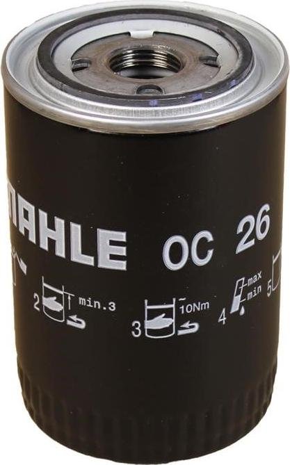 MAHLE OC 26 - Oil Filter lastbilsdelar24.se