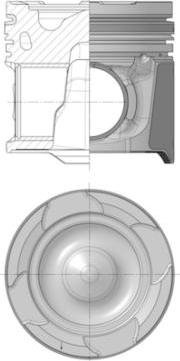Kolbenschmidt 40910601 - Piston lastbilsdelar24.se