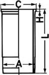 Kolbenschmidt 89477110 - Cylinder Sleeve lastbilsdelar24.se
