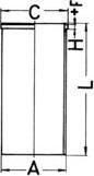 Kolbenschmidt 99629961 - Repair Set, piston / sleeve lastbilsdelar24.se