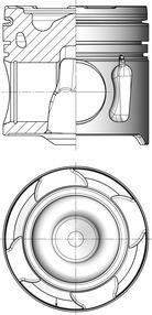 Kolbenschmidt 41255600 - Piston lastbilsdelar24.se