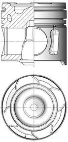 Kolbenschmidt 41255610 - Piston lastbilsdelar24.se