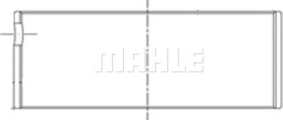 MAHLE 151 PL 10195 025 - Big End Bearings lastbilsdelar24.se