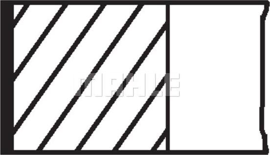 MAHLE 043 26 V0 - Piston Ring Kit lastbilsdelar24.se
