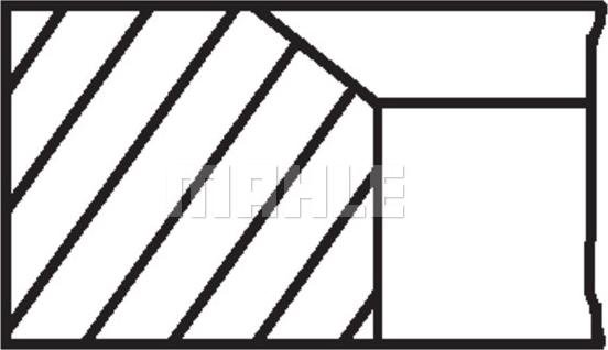 MAHLE 043 26 N0 - Piston Ring Kit lastbilsdelar24.se