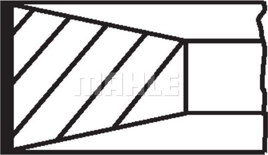 MAHLE 009 93 N1 - Piston Ring Kit lastbilsdelar24.se