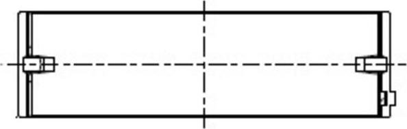 MAHLE 227 HL 21666 025 - Main Bearings, crankshaft lastbilsdelar24.se