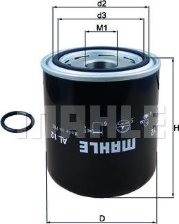 MAHLE AL 12 - Air Dryer Cartridge, compressed-air system lastbilsdelar24.se