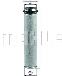 MAHLE LXS 5/1 - Secondary Air Filter lastbilsdelar24.se