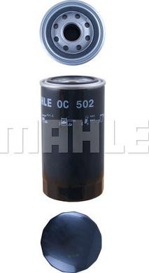 MAHLE OC 502 - Oil Filter lastbilsdelar24.se