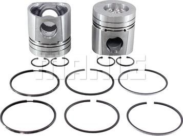 MAHLE S21100 - Piston lastbilsdelar24.se