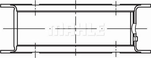 MAHLE 007 FL 21689 050 - Main Bearings, crankshaft lastbilsdelar24.se