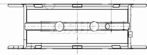 MAHLE 007 FL 21689 025 - Main Bearings, crankshaft lastbilsdelar24.se