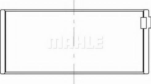 MAHLE 007 PL 21683 050 - Big End Bearings lastbilsdelar24.se