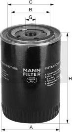 Mann-Filter WA 923/1 - Coolant Filter lastbilsdelar24.se