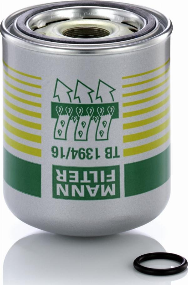 Mann-Filter TB 1394/16 x - Air Dryer Cartridge, compressed-air system lastbilsdelar24.se