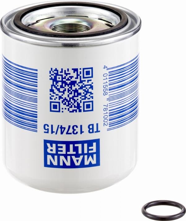 Mann-Filter TB 1374/15 x - Air Dryer Cartridge, compressed-air system lastbilsdelar24.se