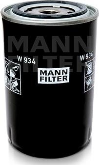 Mann-Filter W 934 - Oil Filter lastbilsdelar24.se