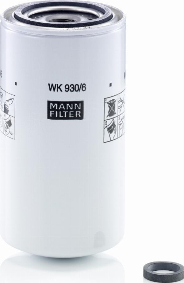 Mann-Filter WK 930/6 x - Fuel filter lastbilsdelar24.se