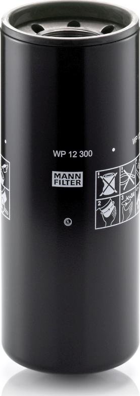 Mann-Filter WP 12 300 - Oil Filter lastbilsdelar24.se