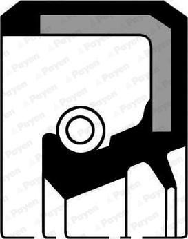 Payen NB933 - Shaft Seal, crankshaft lastbilsdelar24.se
