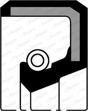 Payen NB460 - Shaft Seal, crankshaft lastbilsdelar24.se
